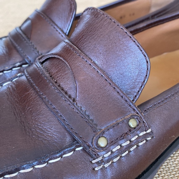 Cole Haan Daryl Dark Brown Slip on Penny Loafers Women’s Size 8.5 - Picture 6 of 15